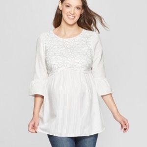Target maternity blouse